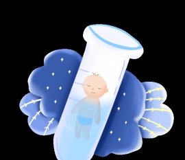 未满月的沈阳捐卵宝宝拉肚子